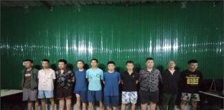 미얀마 샨주 Monghsat서 중국인 99명 체포…온라인 사기·도박 혐의